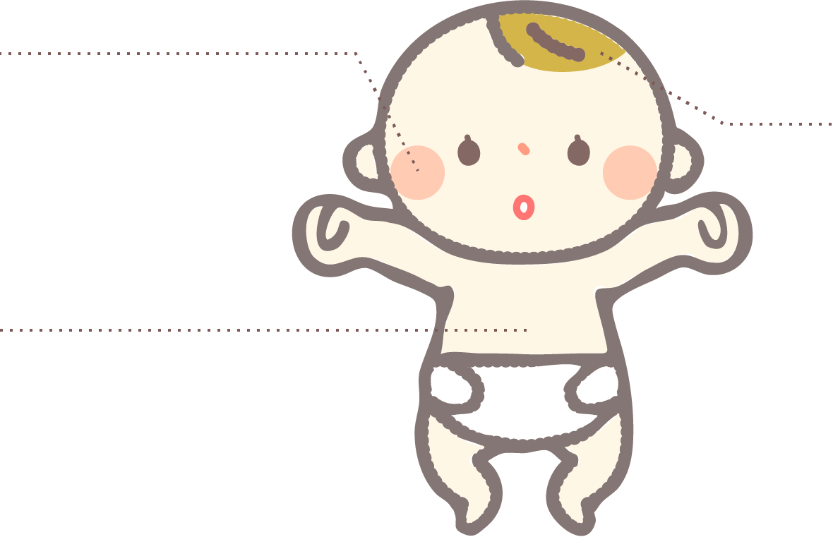 Newborn babies have different parts of their skin that are high in sebum and dry. Find out which areas of your baby's body are dirtiest and which ones are driest and most delicate, and how to care for them.